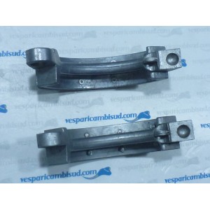 Coppia ganasce freno posteriore,ape 125 bacchetta.