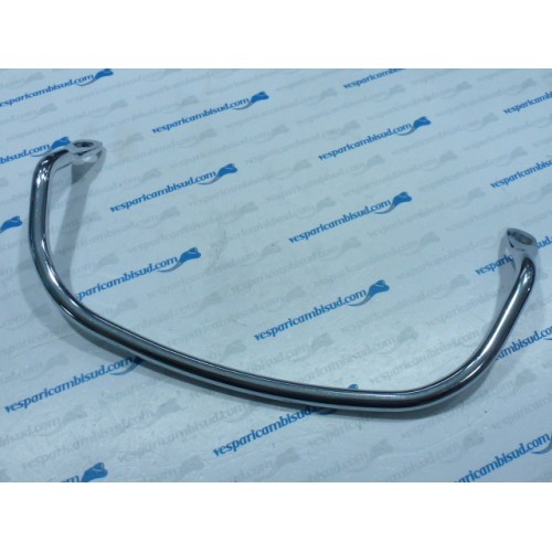 Maniglia sella conducente,larga cm 24 cromato,vespa 1953>54,vespa 125