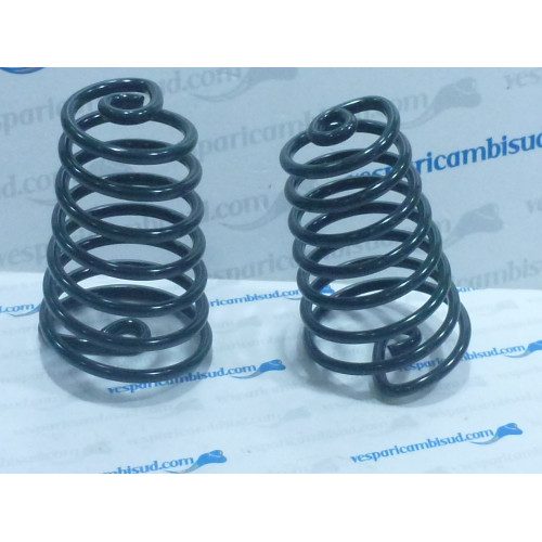 Kit n 2 molla coniche verniciata destra e sinistra per sella,vespa - ape