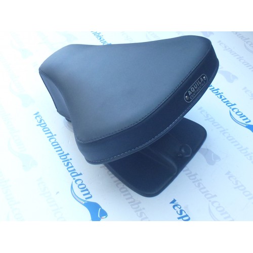 SELLA MONOSELLA COMPLETA DI COLORE NERO PER VESPA 50N-L-R