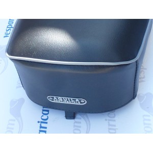 Sella lunga NERA biposto completa vespa 50 - 90