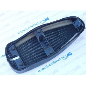 Sella lunga NERA biposto completa vespa 50 - 90