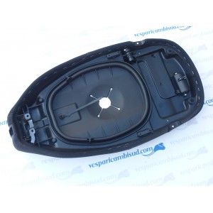 SELLA SEDILE IN TESSUTO NERO MARTELLATA ORIGINALE PIAGGIO VESPA LX 50 125 150 2T 4T