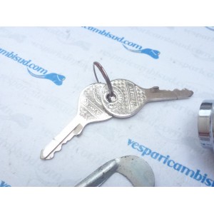 Corpo serratura bloccasterzo e bauletto unica chiave neiman,vespa 125 - 150