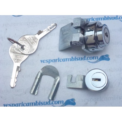 Corpo serratura bloccasterzo e bauletto unica chiave neiman,vespa 125 - 150