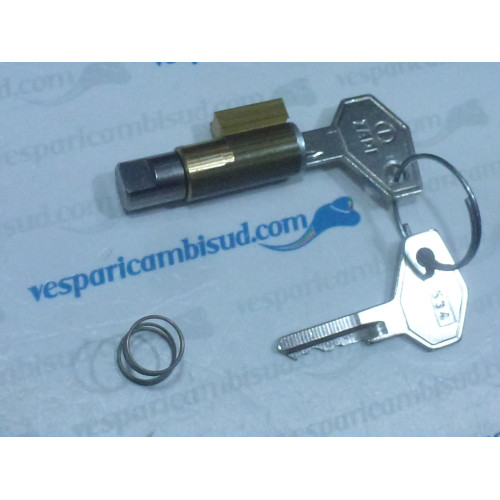 Corpo serratura bloccasterzo diametro mm 6,vespa 50 - 80 - 125 - 150 - 200