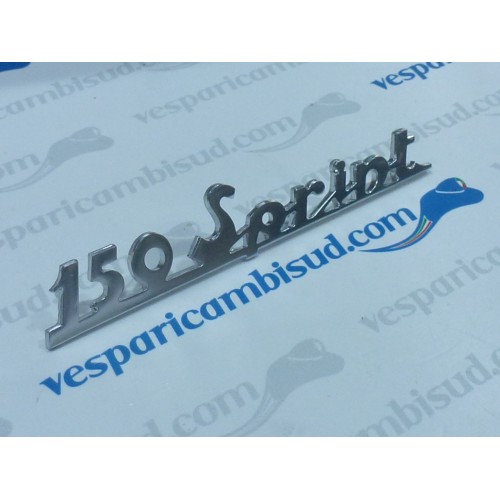 Targhetta posteriore alluminio anodizzato,vespa 150 sprint