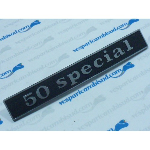 TARGHETTA "50 SPECIAL" PER PARTE POSTERIORE VESPA