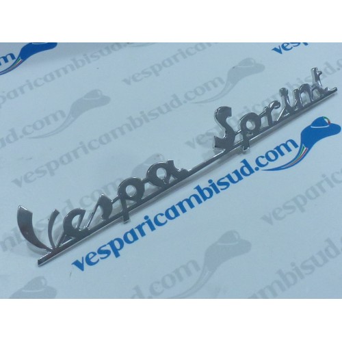 Targhetta Vespa sprint ,posteriore in alluminio anodizzata,vespa 150 s