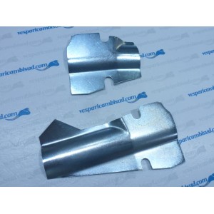 Coppia coperchi sotto manubrio,vespa 125 gt - 150 gl - 150 sprint - 180 ss