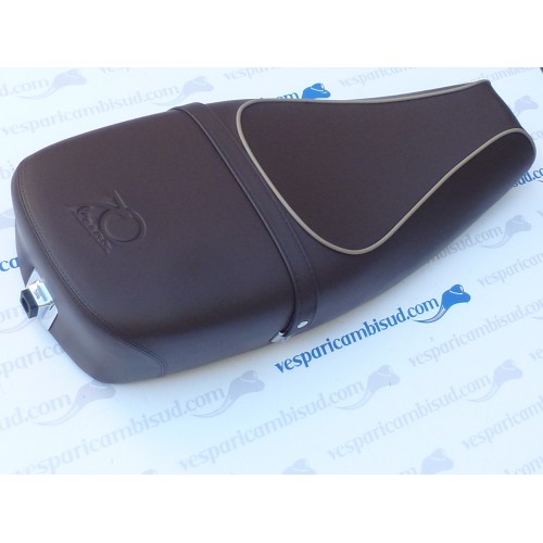SELLA VESPA PX 125 150 MARRONE ORIGINALE PIAGGIO 70° ANNIVERSARIO