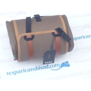 Borsa Classic su portapacchi posteriore, 25x17x15 cm canvas verde oliva