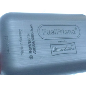 TANICA - LATTINA BENZINA DI RISERVA 2LT HÜNERSDORFF FUELFRIEND BIG NERO