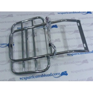 Portapacchi posteriore cromato per VESPA 125 T5 Pole Positiion