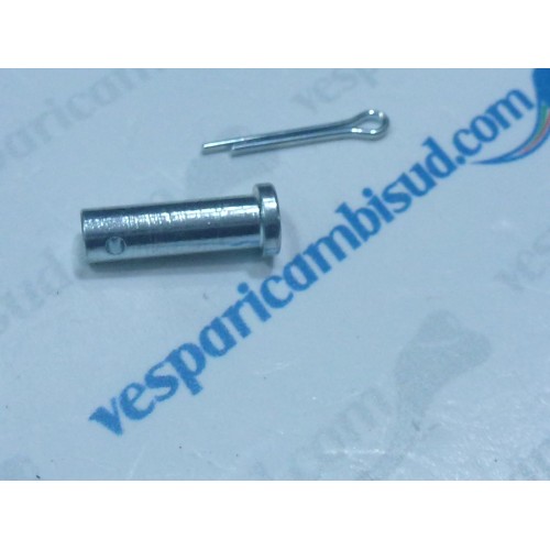 PERNO RITEGNO PEDALE FRENO POSTERIORE+ COPPIGLIA ,VESPA 125 - 150 - 160 - 180 - 200.