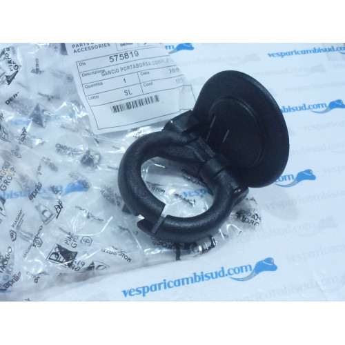 GANCIO PORTA BORSE ORIGINALE PIAGGIO VESPA GTS SUPER 300 2008-2016 M45200