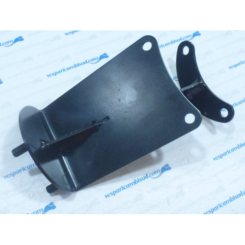 Supporto ruota di scorta posteriore al portapacco,vespa 125-150.1954>57.
