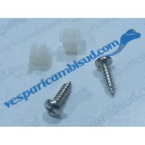 TASSELLO FISSAGGIO MASCHERINA COPRISTERZO kit 2 pz