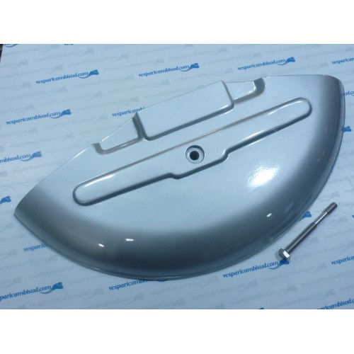 Protezione in ALLUMINIO ,ruota di scorta ,vespa gs 160 - ss 180.