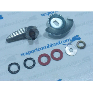 LEVETTA SPORTELLO MOTORE COMPLETA CON RIGHE ORIZONTALI