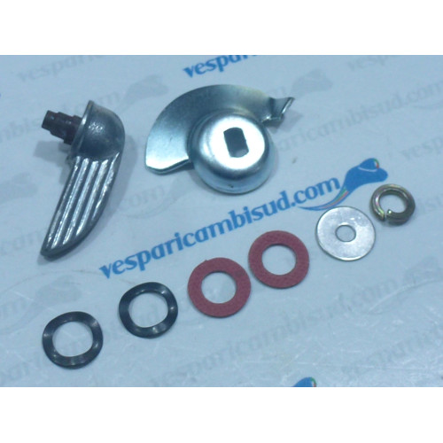 LEVETTA SPORTELLO MOTORE COMPLETA CON RIGHE ORIZONTALI