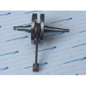 Albero motore completo di biella con bronzina,vespa 150.