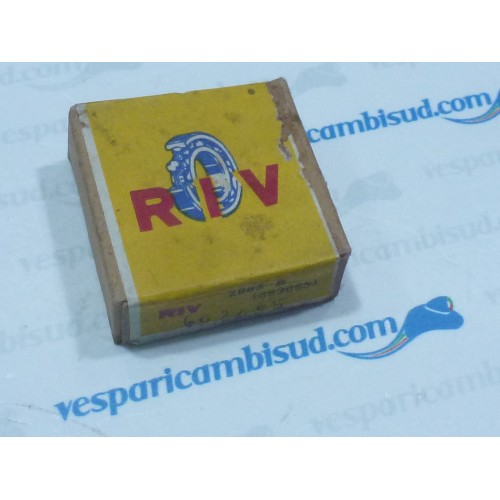 Cuscinetto 35X15X8  ingranaggio elastico del multiplo,vespa 98 - 125 - ape MARCA RIV NOS