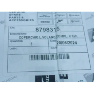 CARTER COPERCHIO VOLANO POMPA ACQUA ORIGINALE PIAGGIO VESPA GTS GTV GT60 MP3 BEVERLY 300