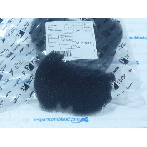 FILTRO ARIA CARTER PIAGGIO VESPA GTS 125 250 300 - LIBERTY 125 150 - BEVERLY 