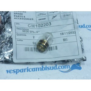 Sede valvola spillo carburatore originale piaggio