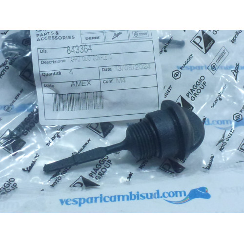 ASTA TAPPO LIVELLO OLIO SCOOTER MOTORE 125>300 orig.PIAGGIO 843364 vespa lx gtv gts