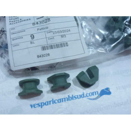KIT 3 CURSORI TASSELLI TRAINO VERDI ORIGINALI PIAGGIO VESPA GTS 250 300 - BEVERLY 250 300