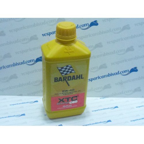 OLIO MOTORE BARDAHL 4 TEMPI XTC C60 SCOOTER 5W-40 FULLY SYNT