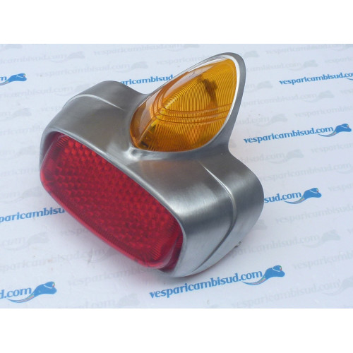 Fanalino posteriore SIEM completo marca siem,vespa 125 - 150 GEMMA ARANCIO 