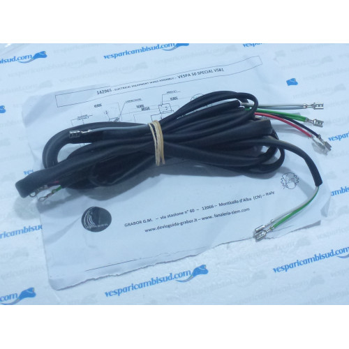 Gruppo cavetti impianto elettrico,vespa 50 SPECIAL
