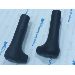 Coppia scarpette cavalletto centrale tubo mm 14 Vespa 125 - 150.