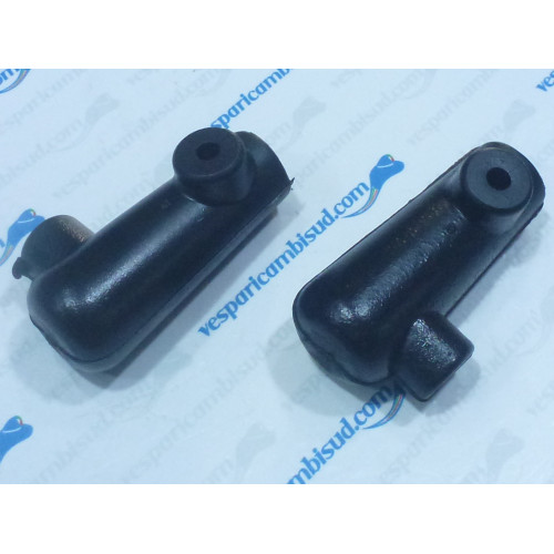 Coppia scarpette cavalletto centrale tubo mm 16,vespa 50 - 90 - 125
