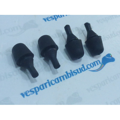 Kit n 4 tampone di chiusura sportello del bauletto anteriore,vespa px - pe
