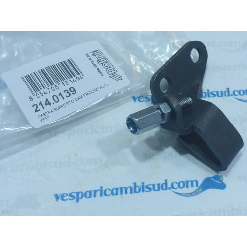 PIASTRA SUPPORTO CAVI FRIZIONE ALTO  POLINI VESPA 50/125