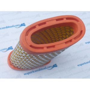 Filtro Aria Ovale per LAMBRETTA 125 150 175 200 cc. LI TV GT SPECIAL SX 3° Serie
