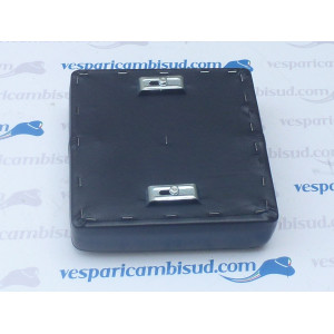 Cuscino passeggero posteriore liscio colore scay nero, Vespa 98 - 125