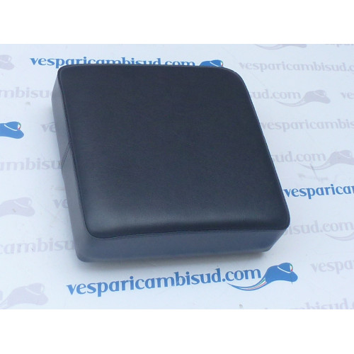 Cuscino passeggero posteriore liscio colore scay nero, Vespa 98 - 125