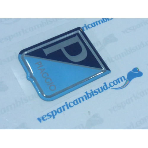 Scudetto logo anteriore in resina,vespa 125 - 150 - 160 - 180