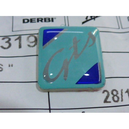 Scudetto Logo Cresta Parafango Cromata Originale Piaggio Vespa GTS 623319