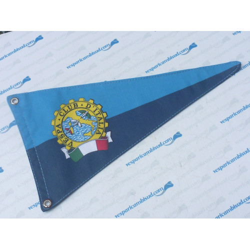BANDIERINA VESPA CLUB DA APPLICARE AD ASTA PARAFANGO