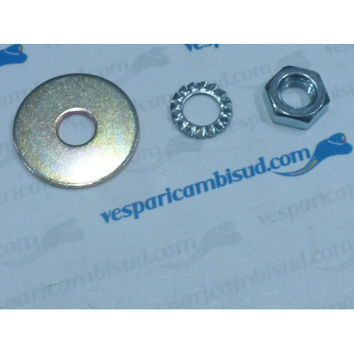 KIT DADO E RONDELLE SPECIFICHE PER MONTAGGIO ATTACCO SUPERIORE AMMORTIZZATORE ANTERIORE