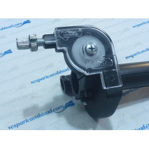 COMANDO GAS RAPIDO SENZA MANOPOLE - MODELLO TOMMASELLI "FORMULA" - CORSA MAX mm.47 (mm.36/75°)