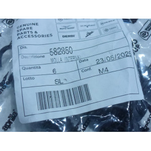 MOLLA INTERNA CAVALLETTO CENTRALE PIAGGIO VESPA GTS 125 200 250 300 - BEVERLY 