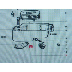 Boccole vaschetta del carburatore motore per Vespa PX/​T5/​Cosa