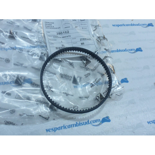 CINGHIA DENTATA MISCELATORE 286162 ORIGINALE PIAGGIO PER VESPA ET2 50 1997-2005